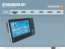 Tablet Screenshot of dochadzka.net
